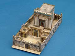 Der Tempel in Jerusalem zur Zeit von Jesus